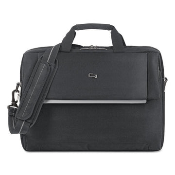 Solo Urban Briefcase, 17.3", 16 1-2 X 3 X 11, Black freeshipping - TVN Wholesale